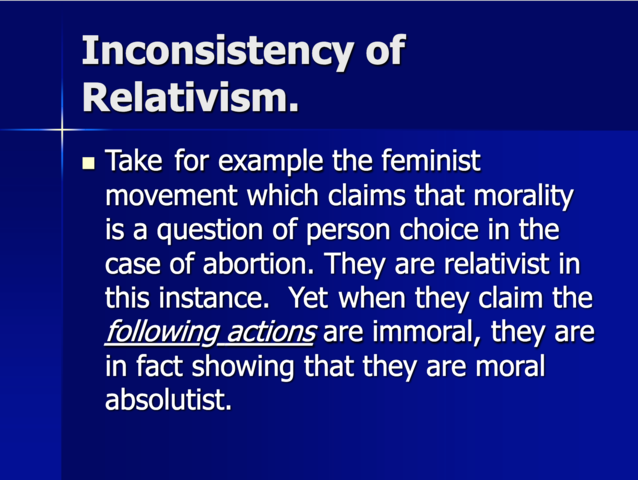 The Myth Of Moral Relativism - J Dolhenty - 9